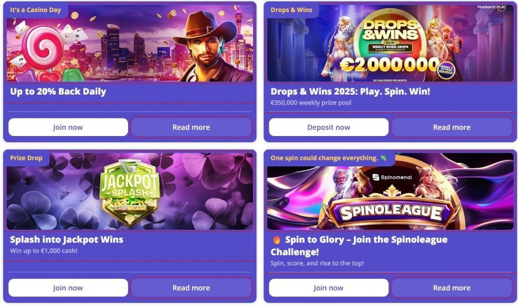 casino days bonus